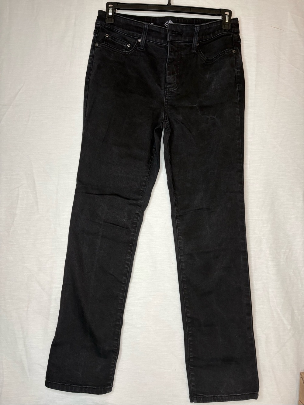 St. John's Bay Women's Black Straight Leg Jeans